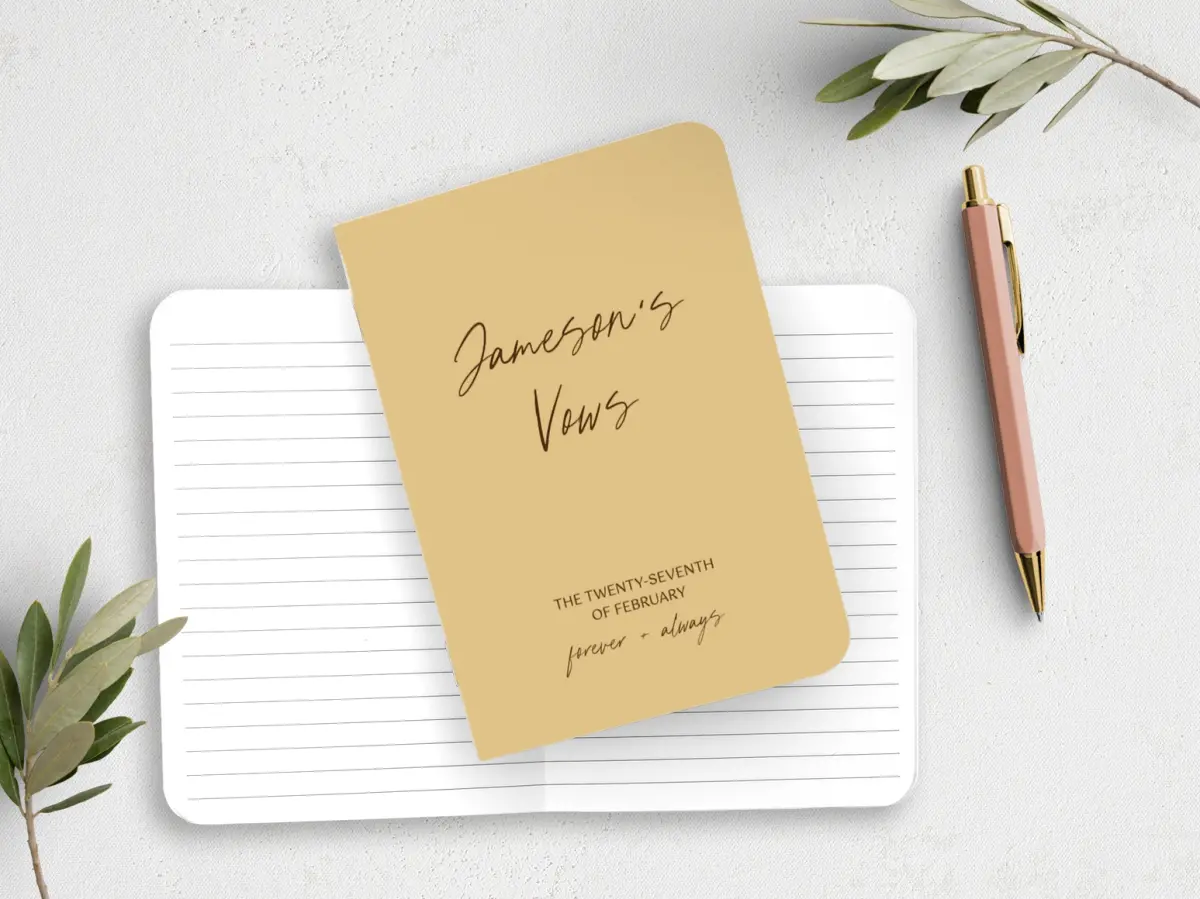 Vow Book Front