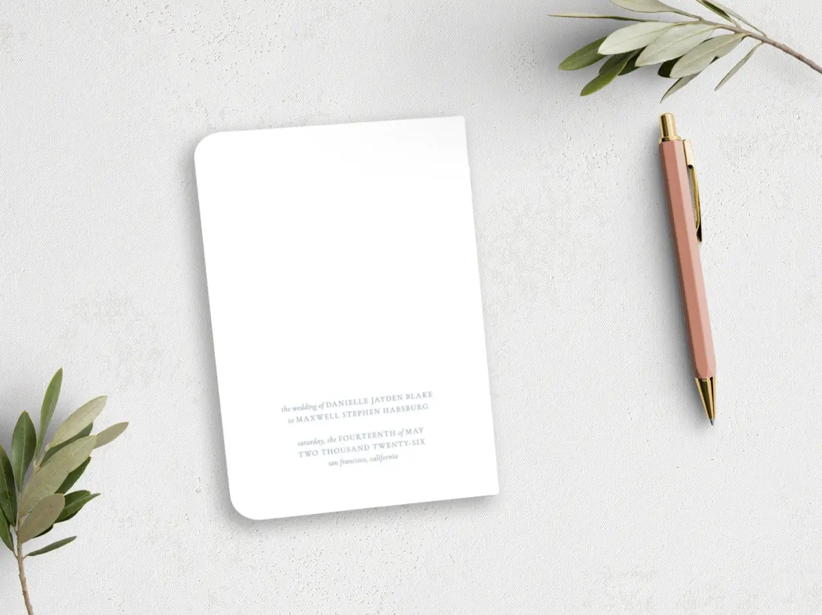 Vow Book Back
