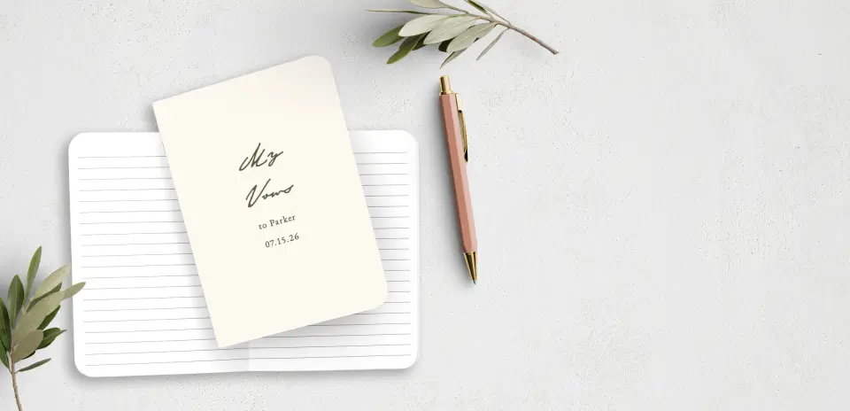 Vow Book Front