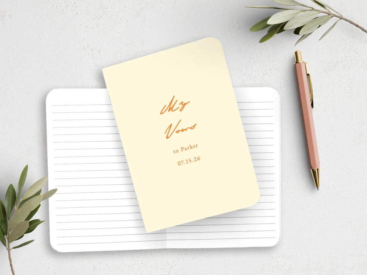 Vow Book Front