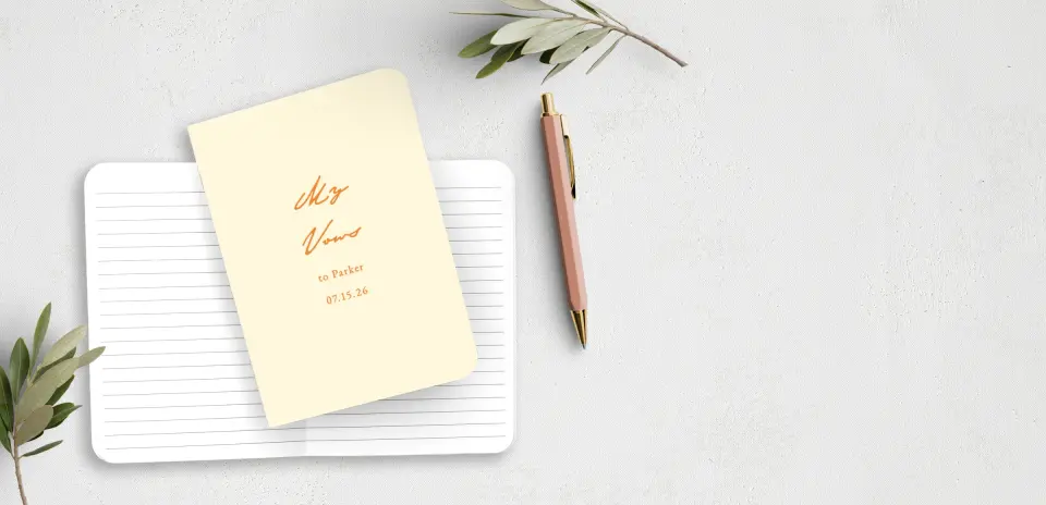 Vow Book Front