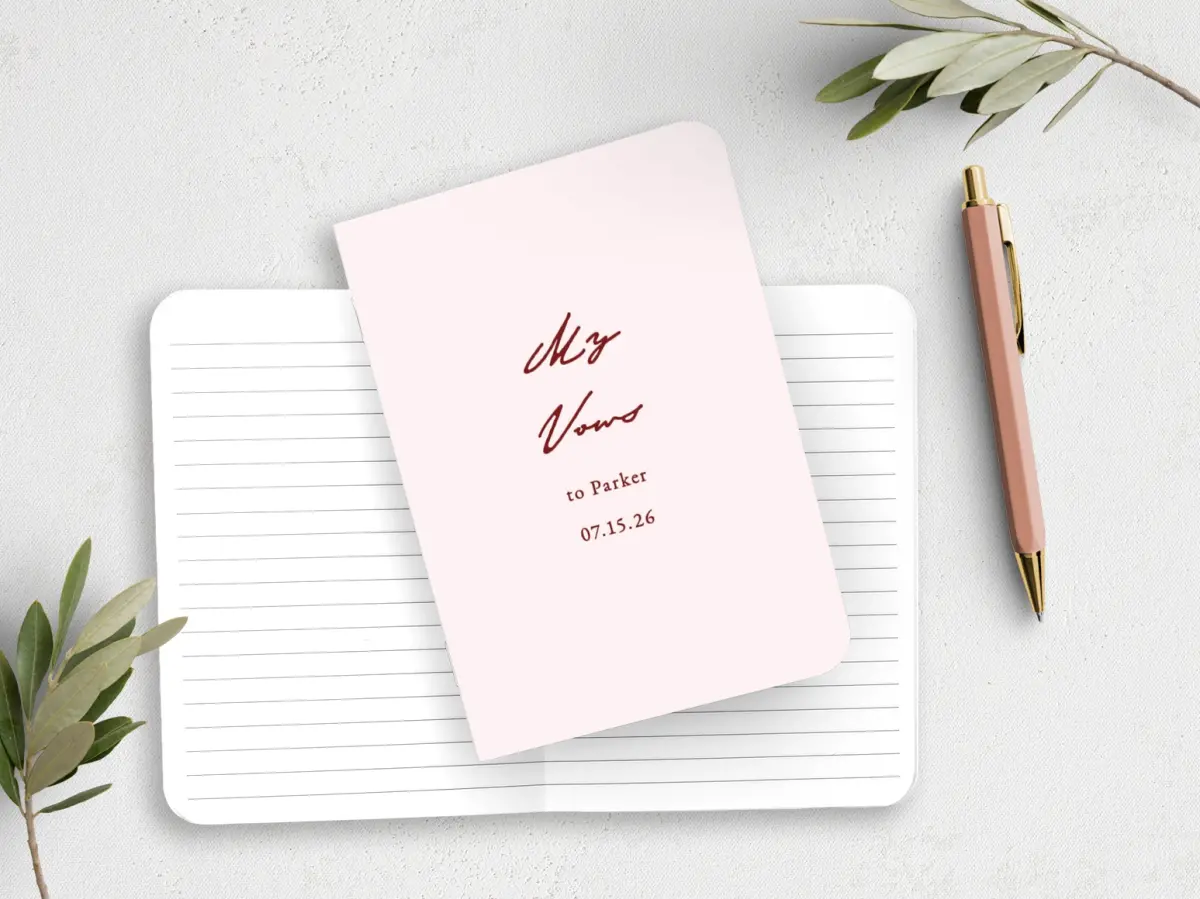 Vow Book Front