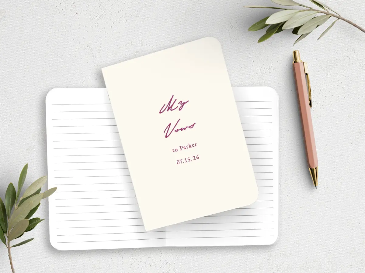 Vow Book Front