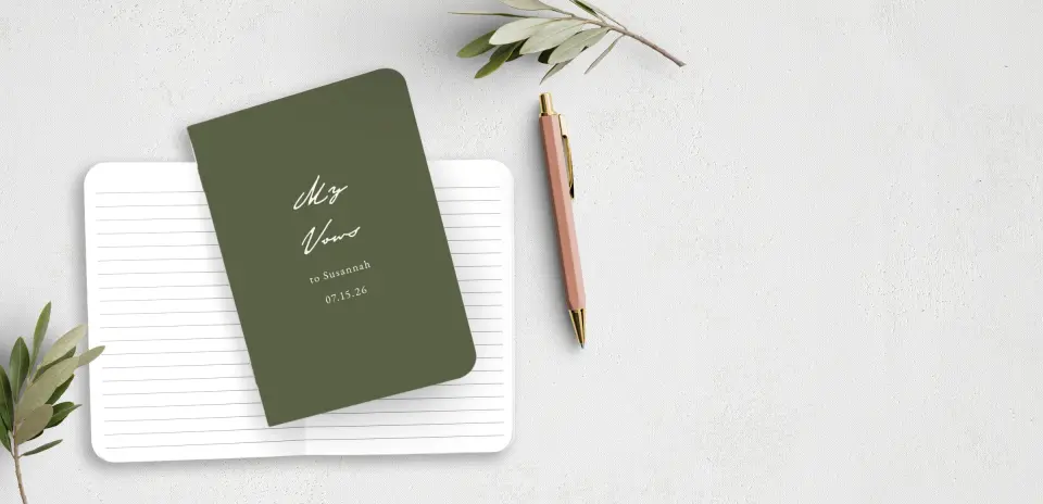 Vow Book Front