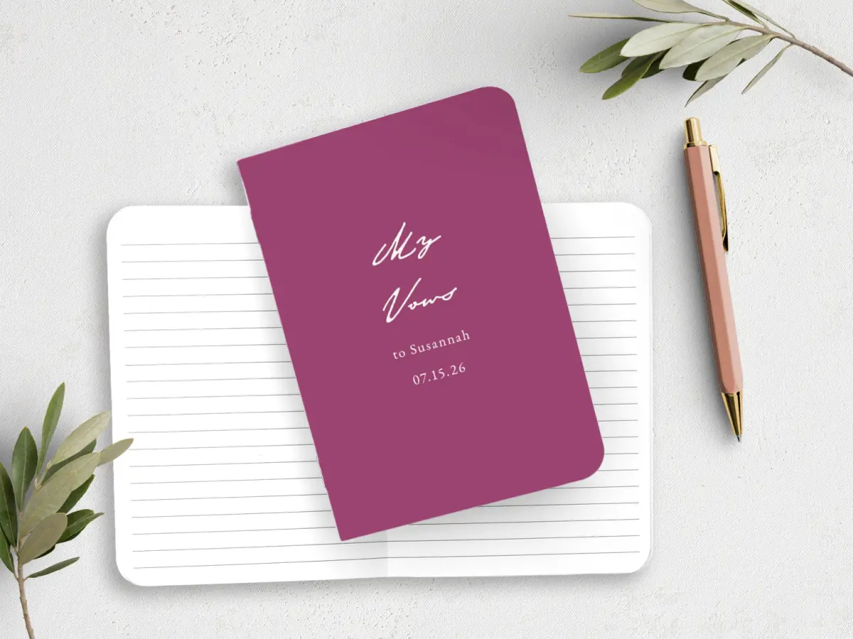 Vow Book Front
