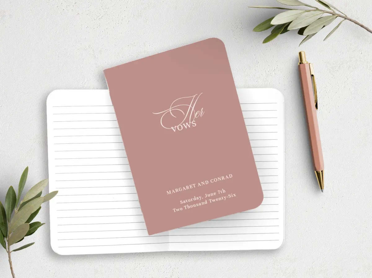 Vow Book Front