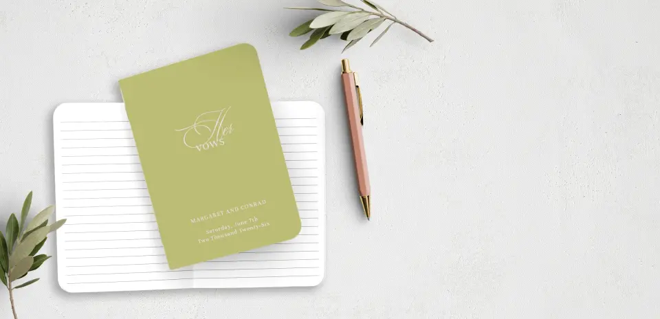 Vow Book Front