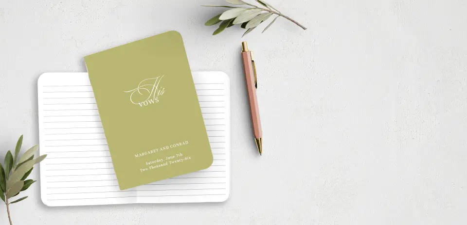 Vow Book Front
