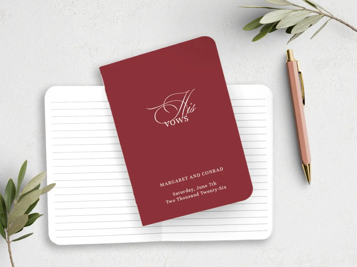Vow Book Front