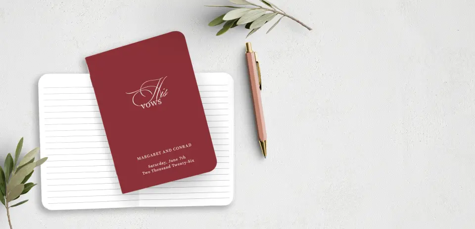 Vow Book Front