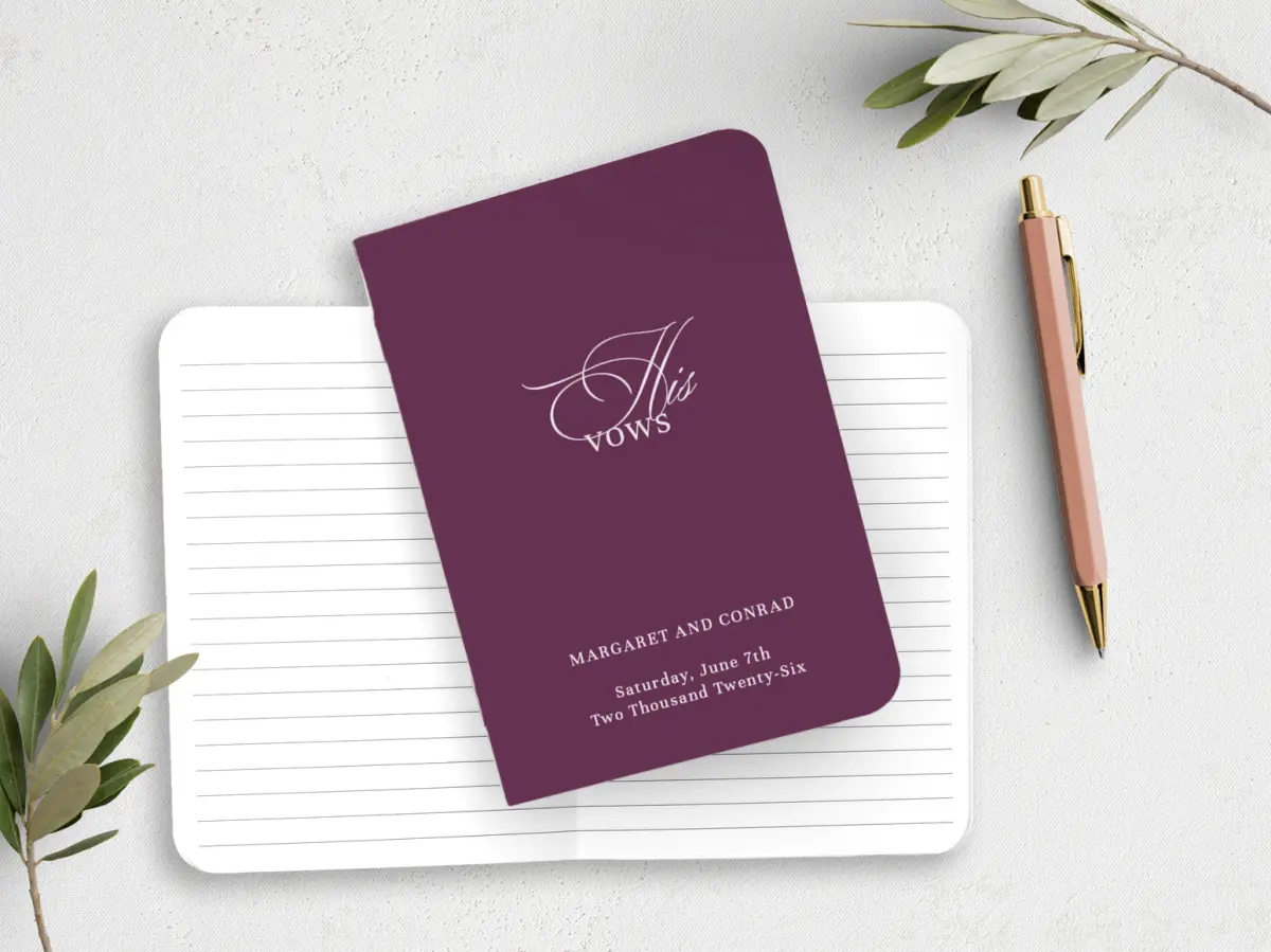 Vow Book Front