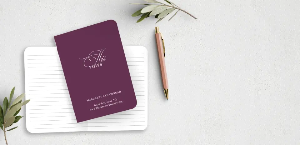 Vow Book Front