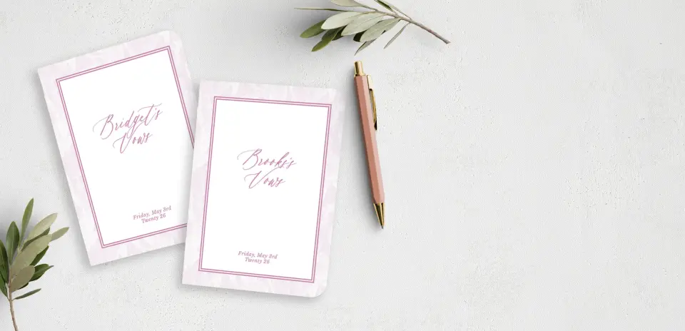 Vow Book Front