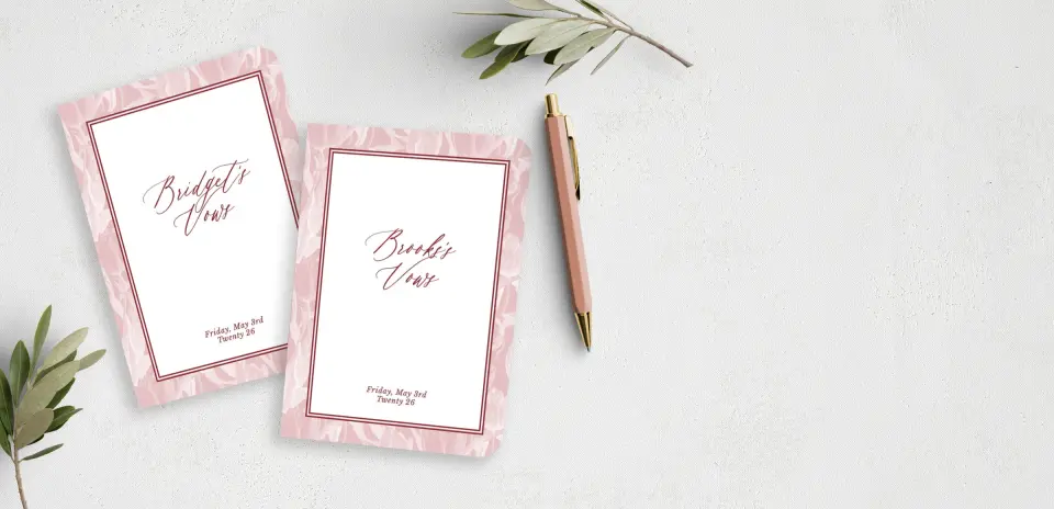 Vow Book Front