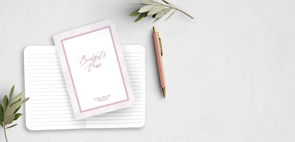 Vow Book Front