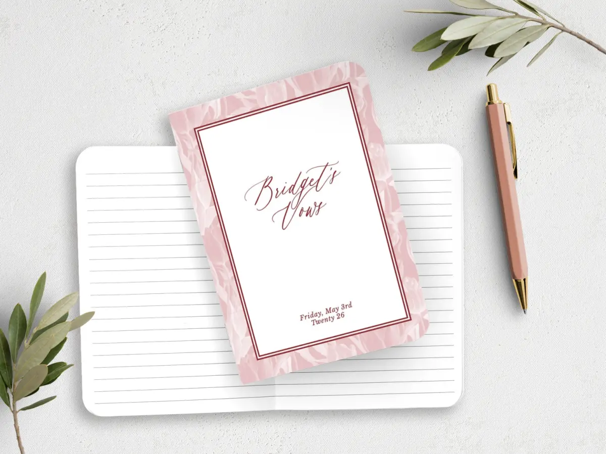 Vow Book Front