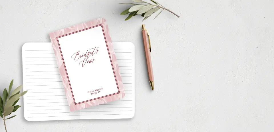 Vow Book Front