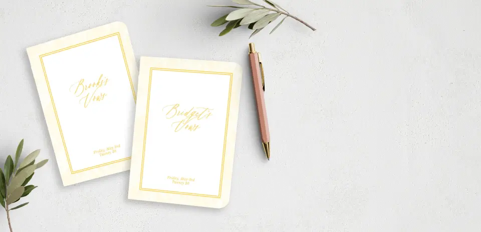 Vow Book Front