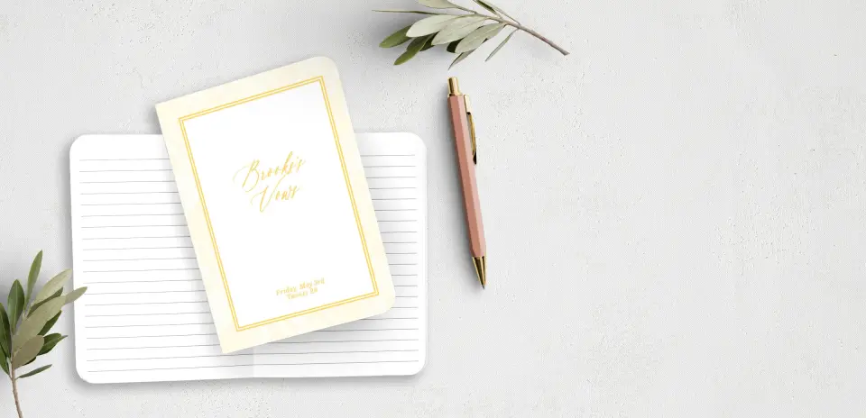 Vow Book Front