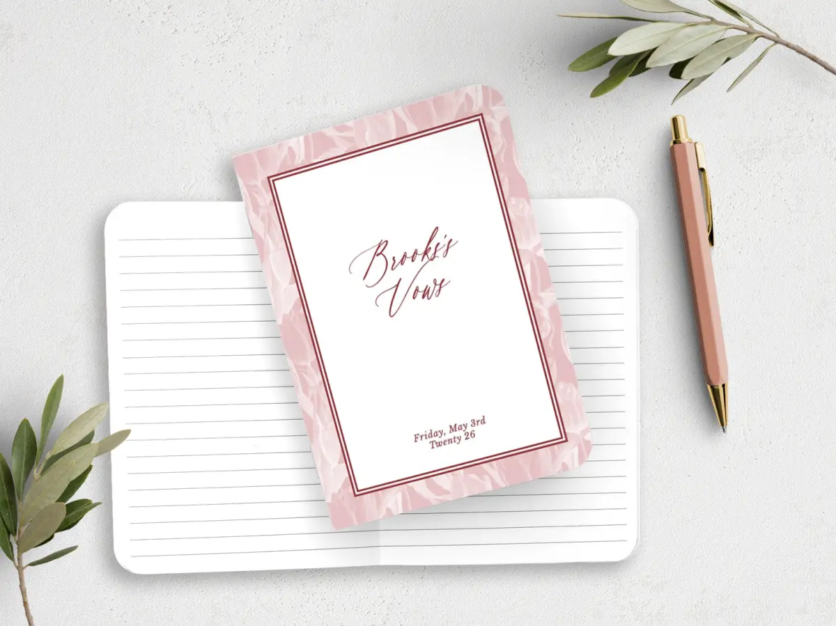 Vow Book Front
