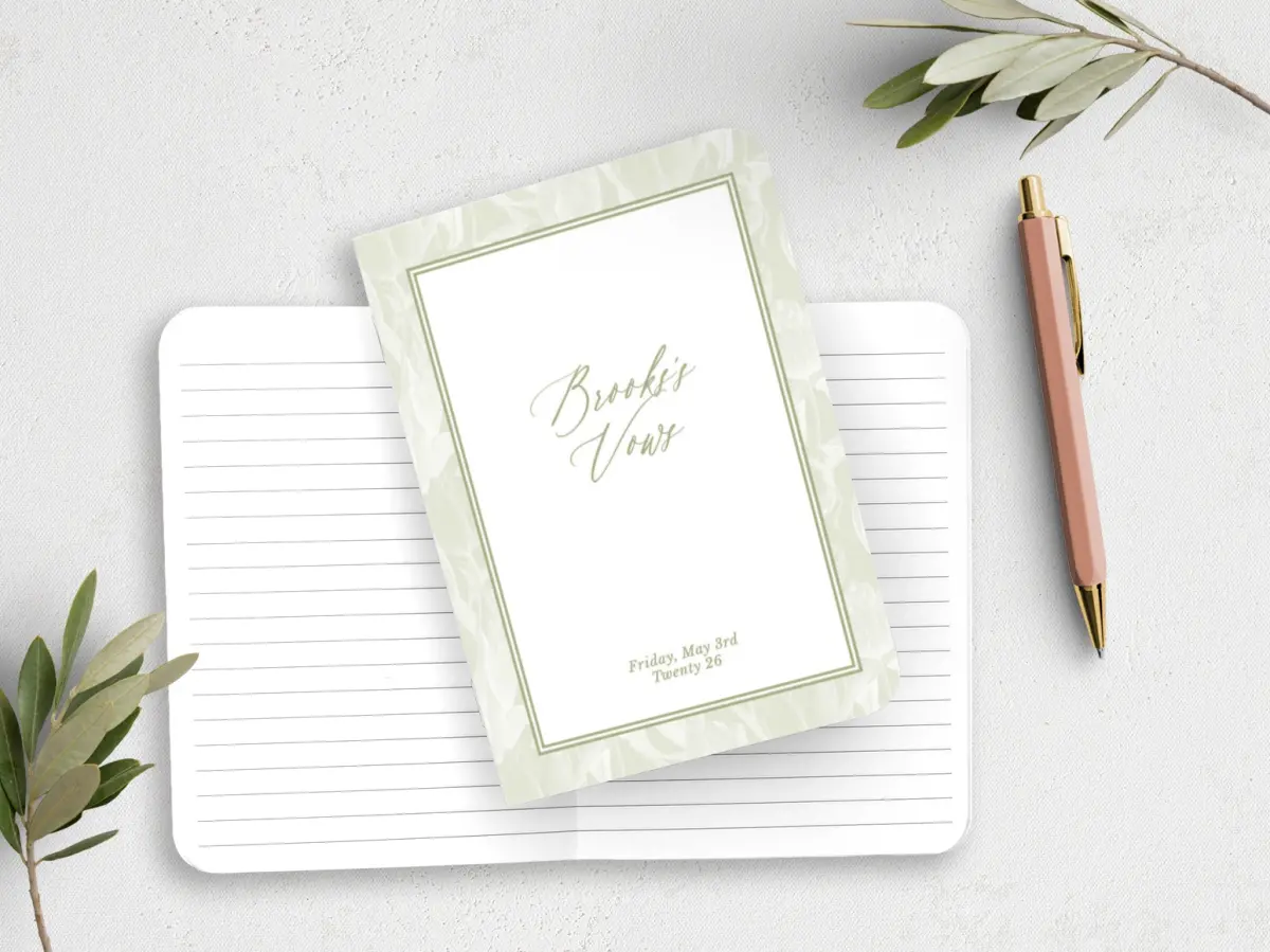 Vow Book Front