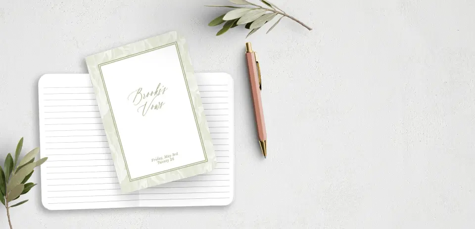 Vow Book Front