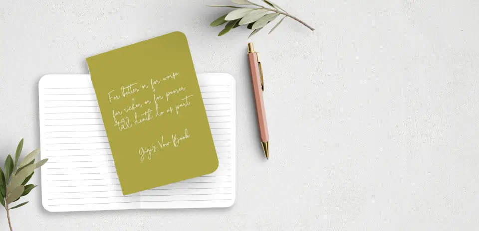 Vow Book Front