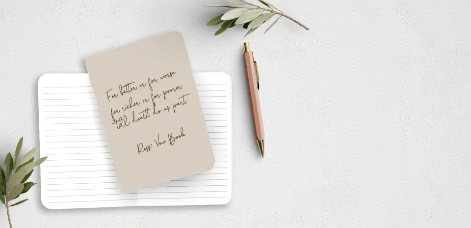 Vow Book Front