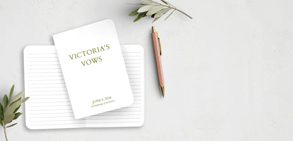 Vow Book Front