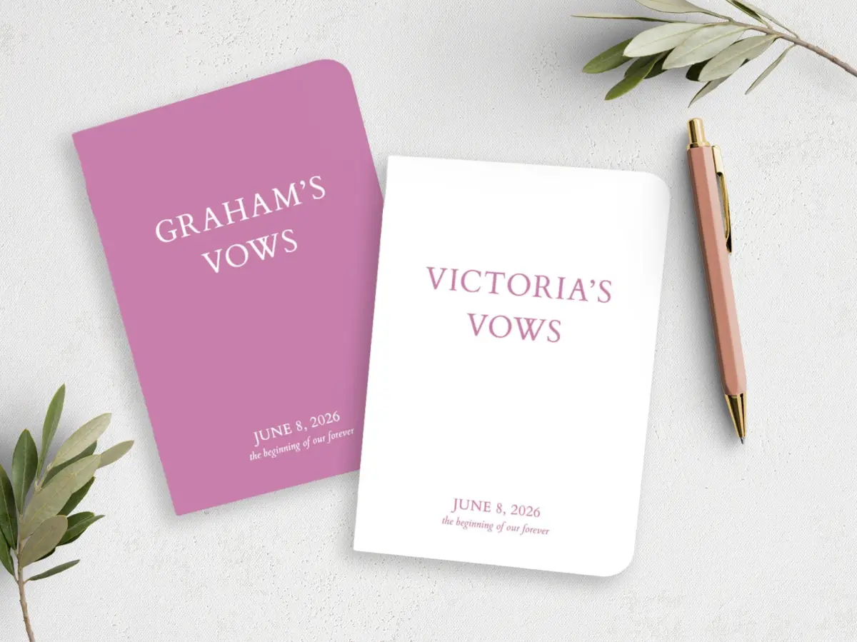 Vow Book Front