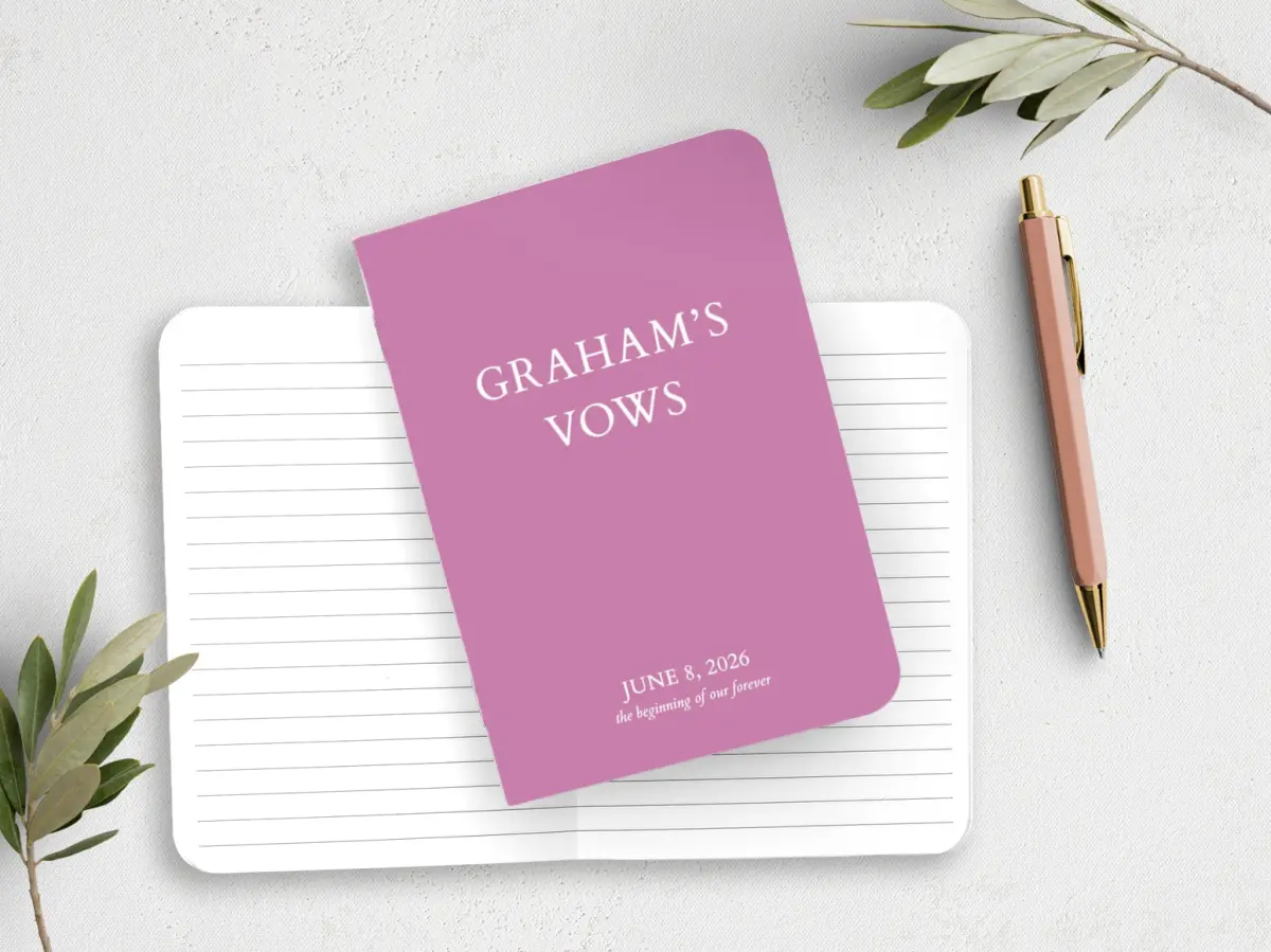 Vow Book Front