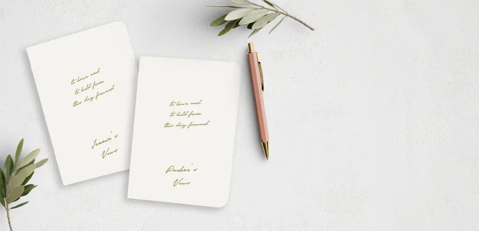 Vow Book Front