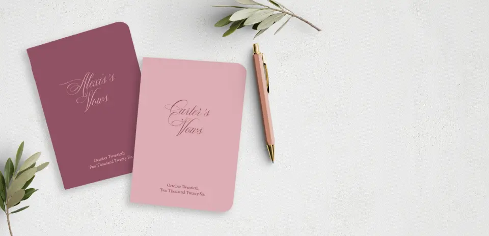 Vow Book Front