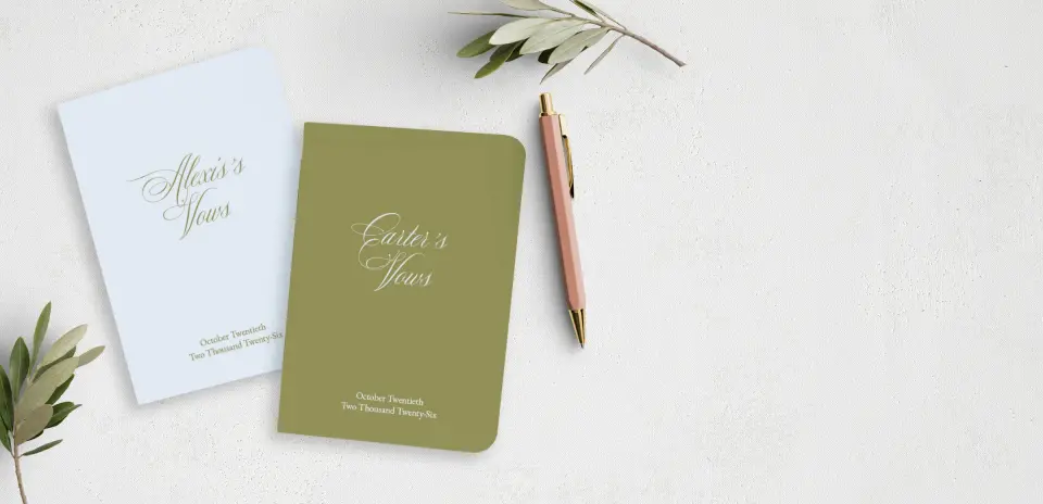 Vow Book Front