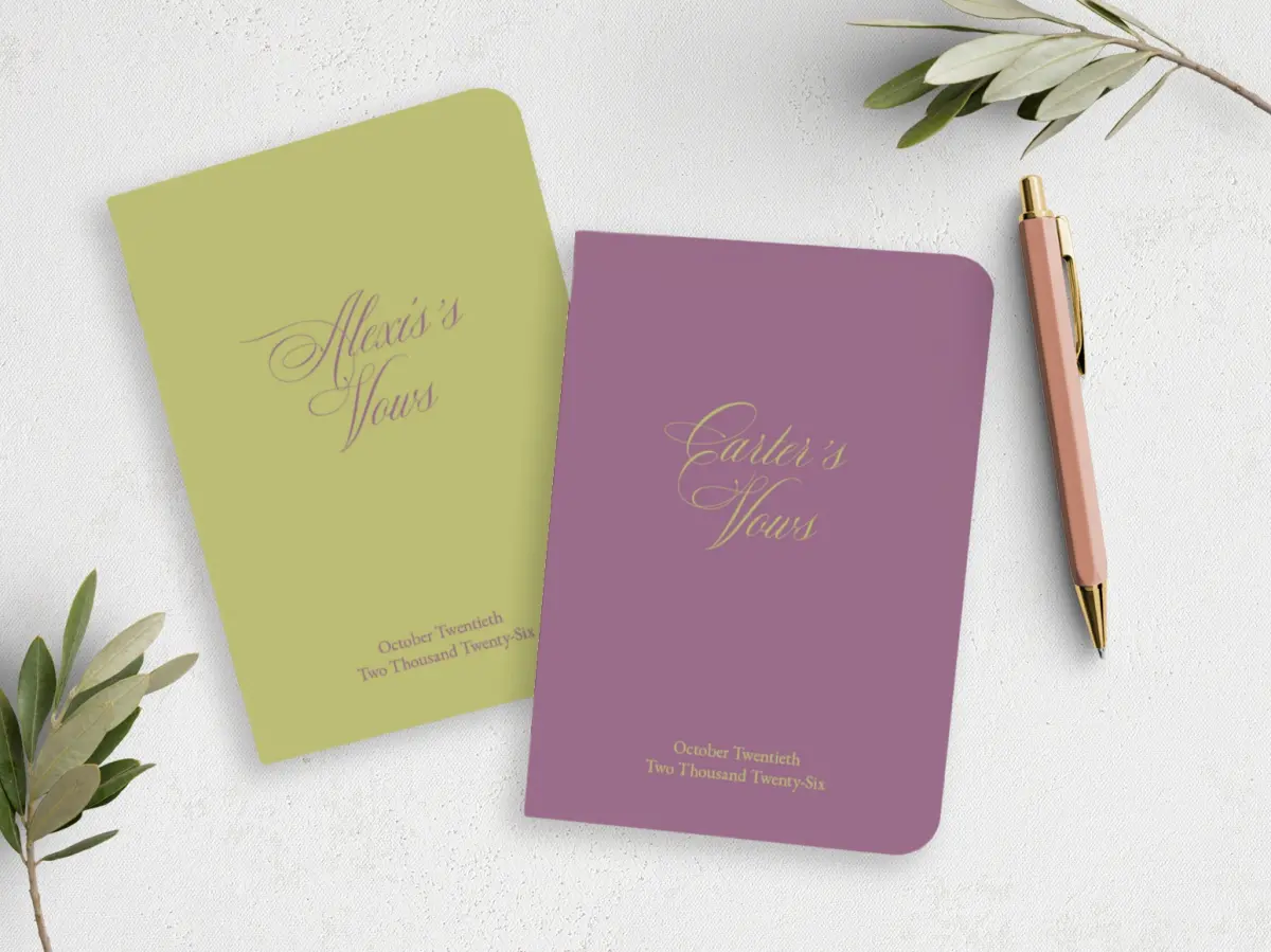 Vow Book Front