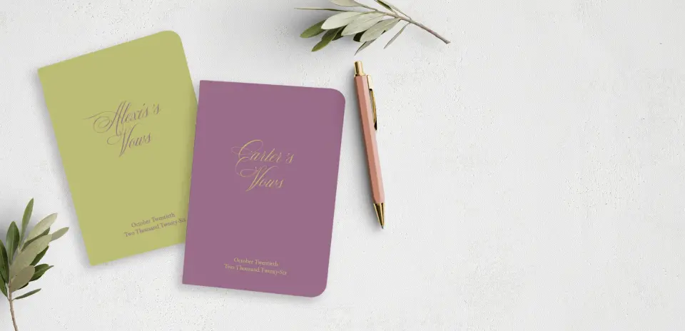 Vow Book Front