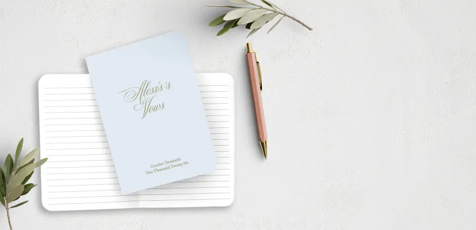 Vow Book Front