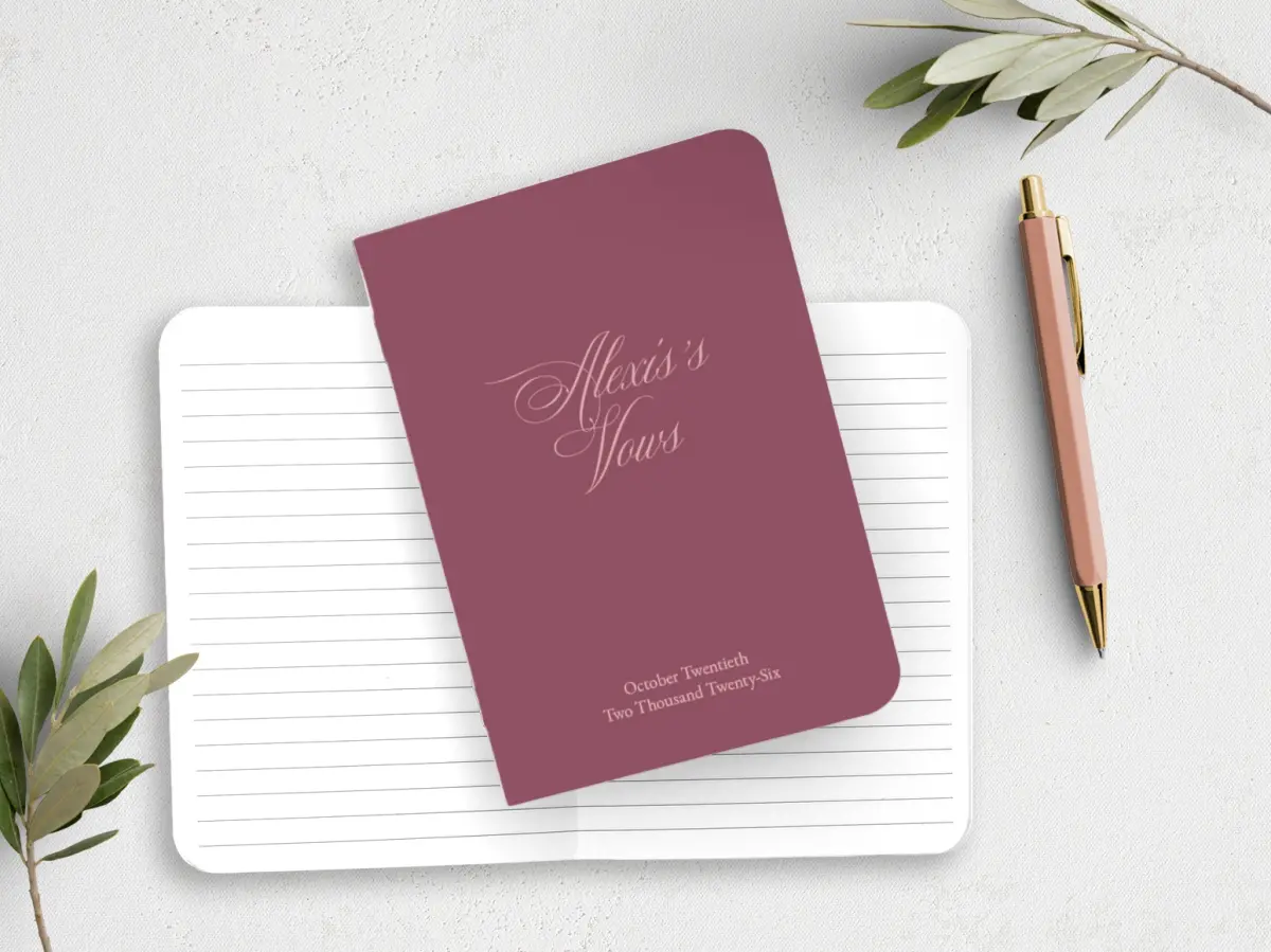 Vow Book Front