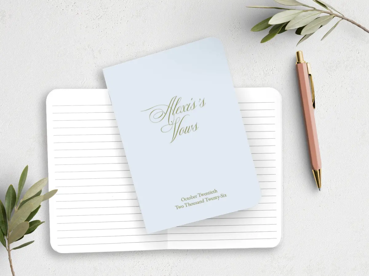 Vow Book Front