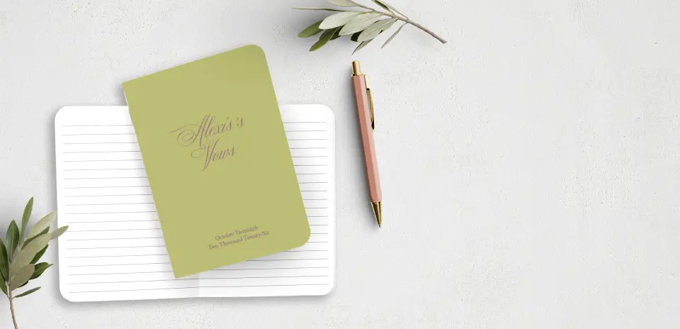 Vow Book Front