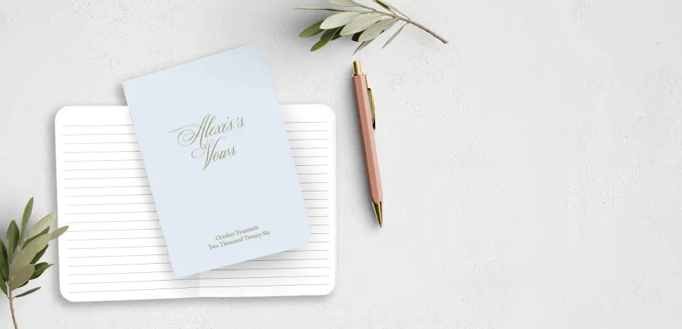 Vow Book Front
