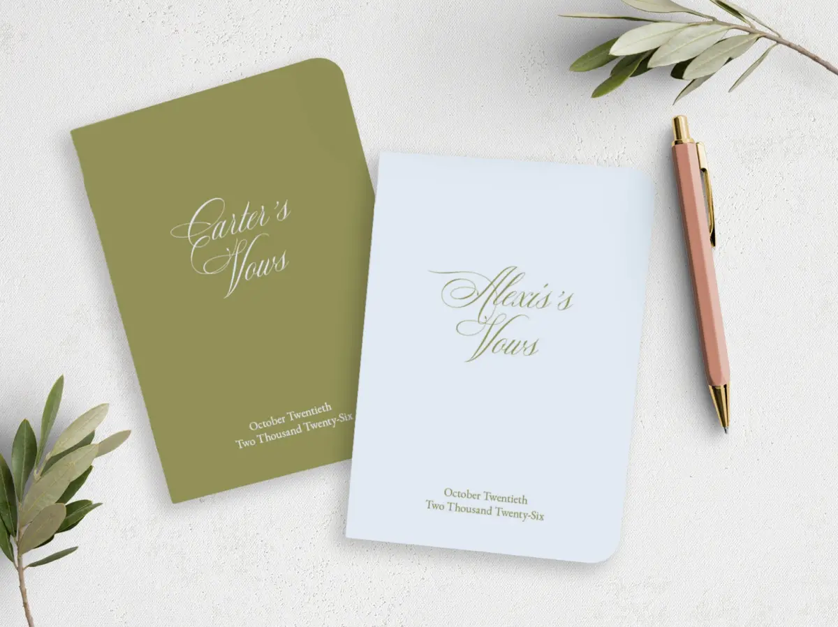 Vow Book Front
