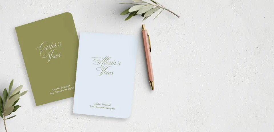 Vow Book Front