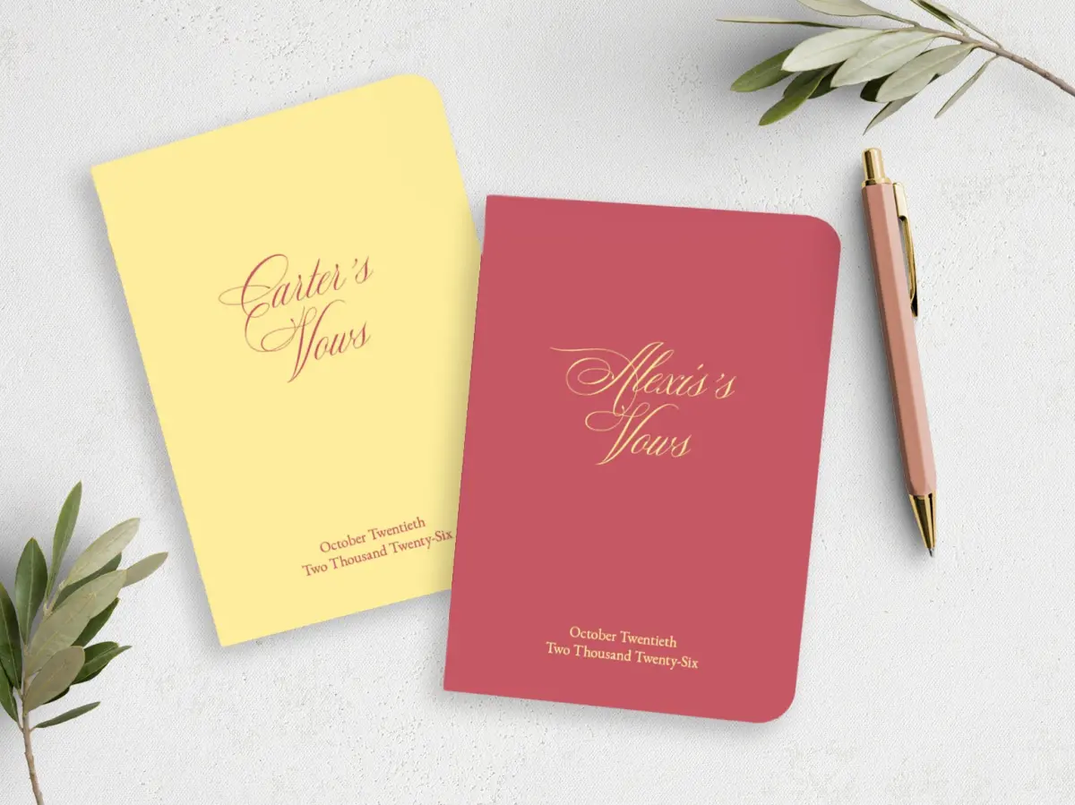 Vow Book Front