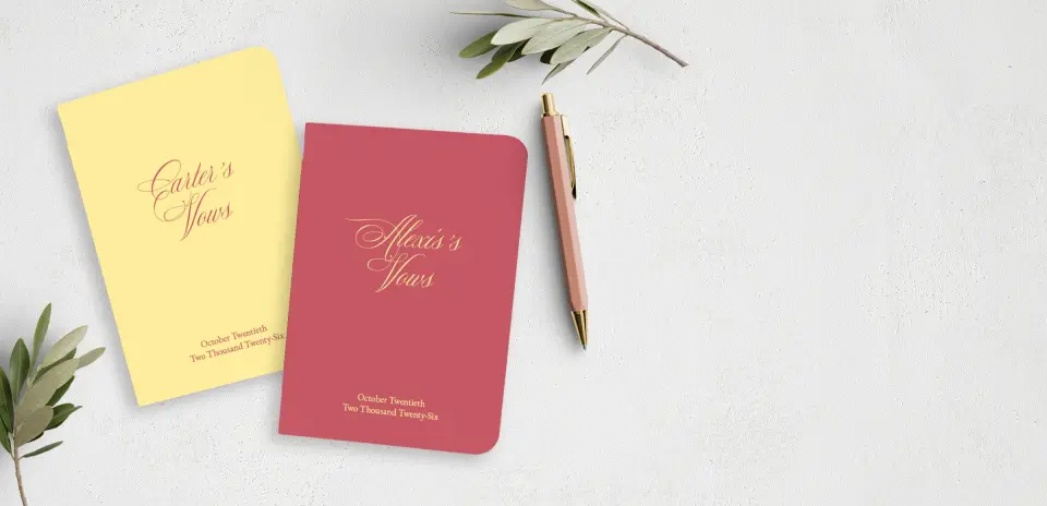 Vow Book Front