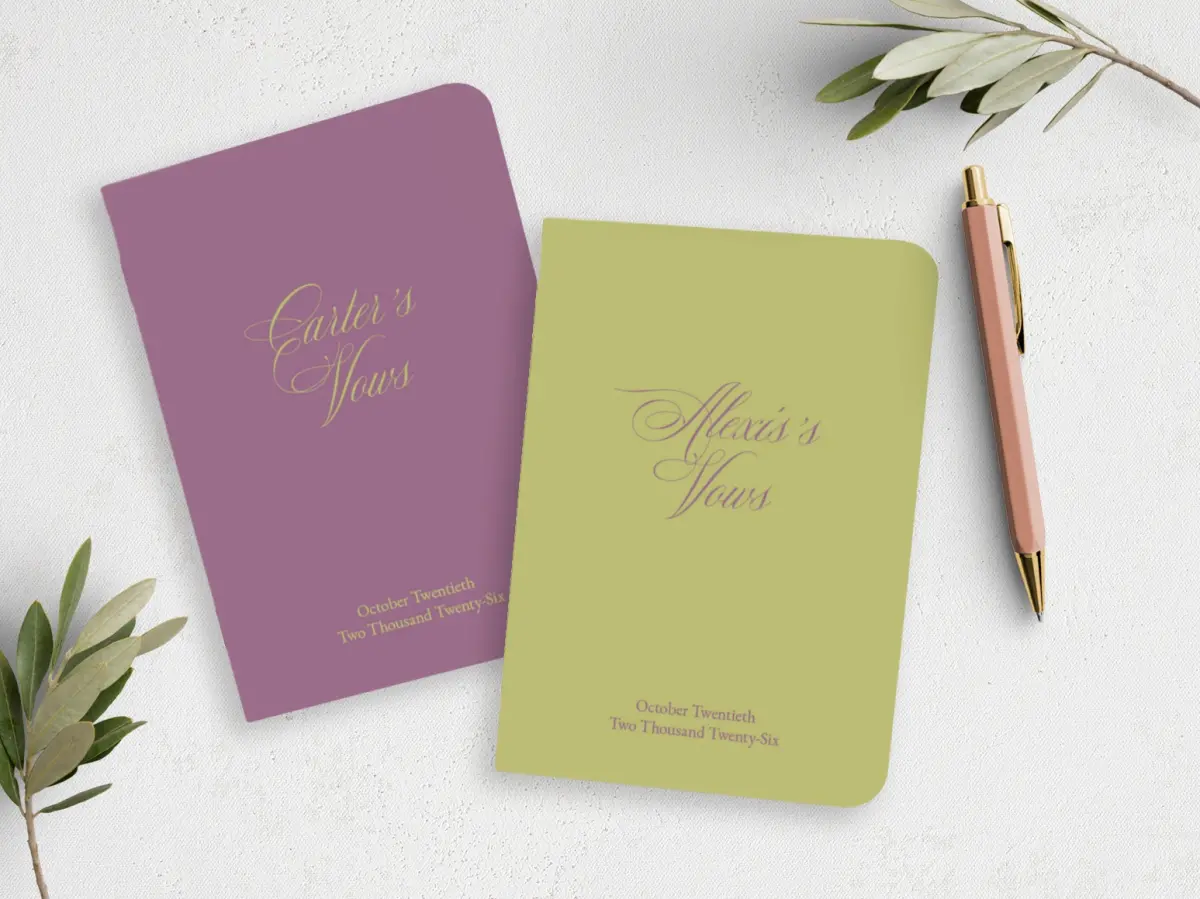 Vow Book Front