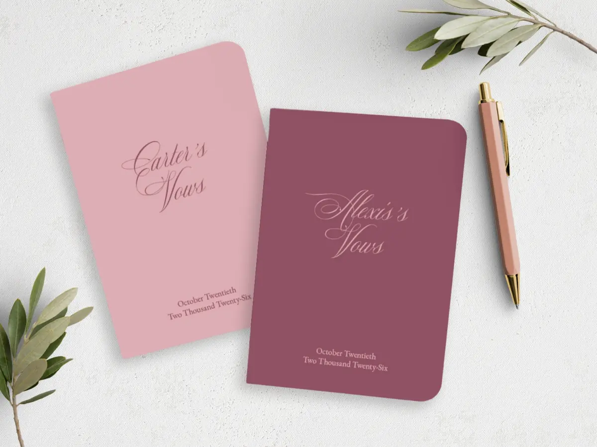 Vow Book Front