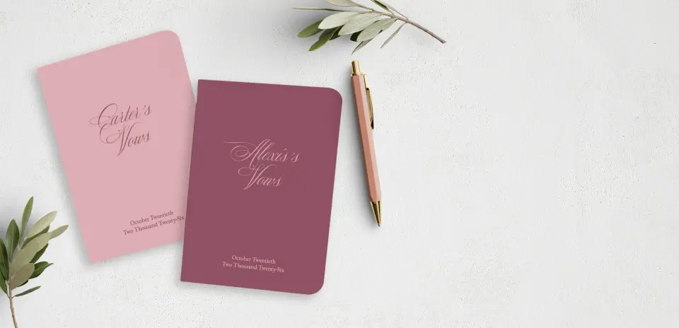 Vow Book Front
