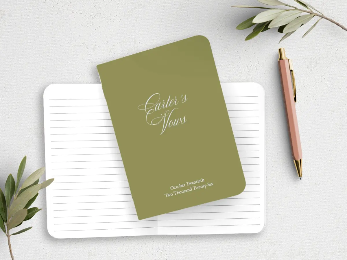 Vow Book Front