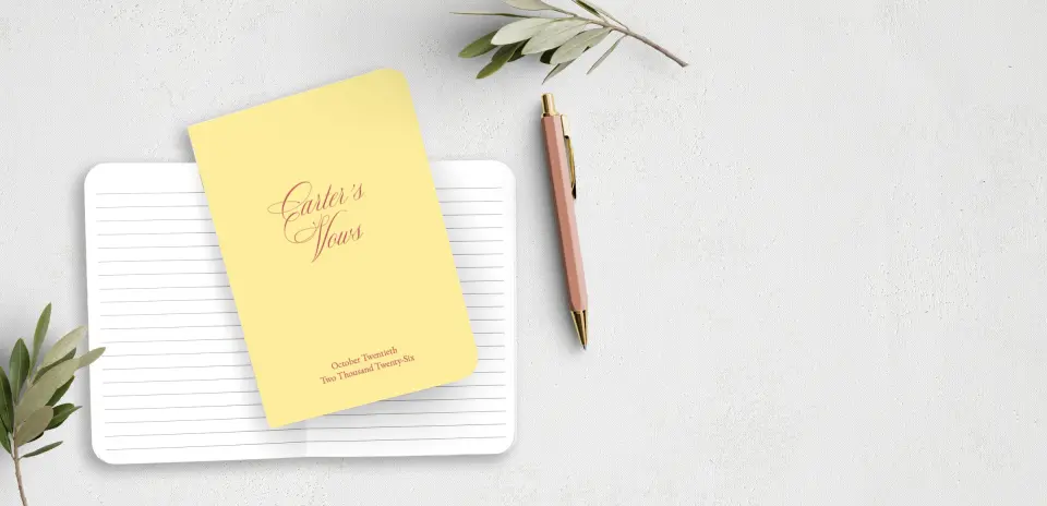 Vow Book Front